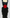 Rosavine Black sequin gown featuring a bold red rose