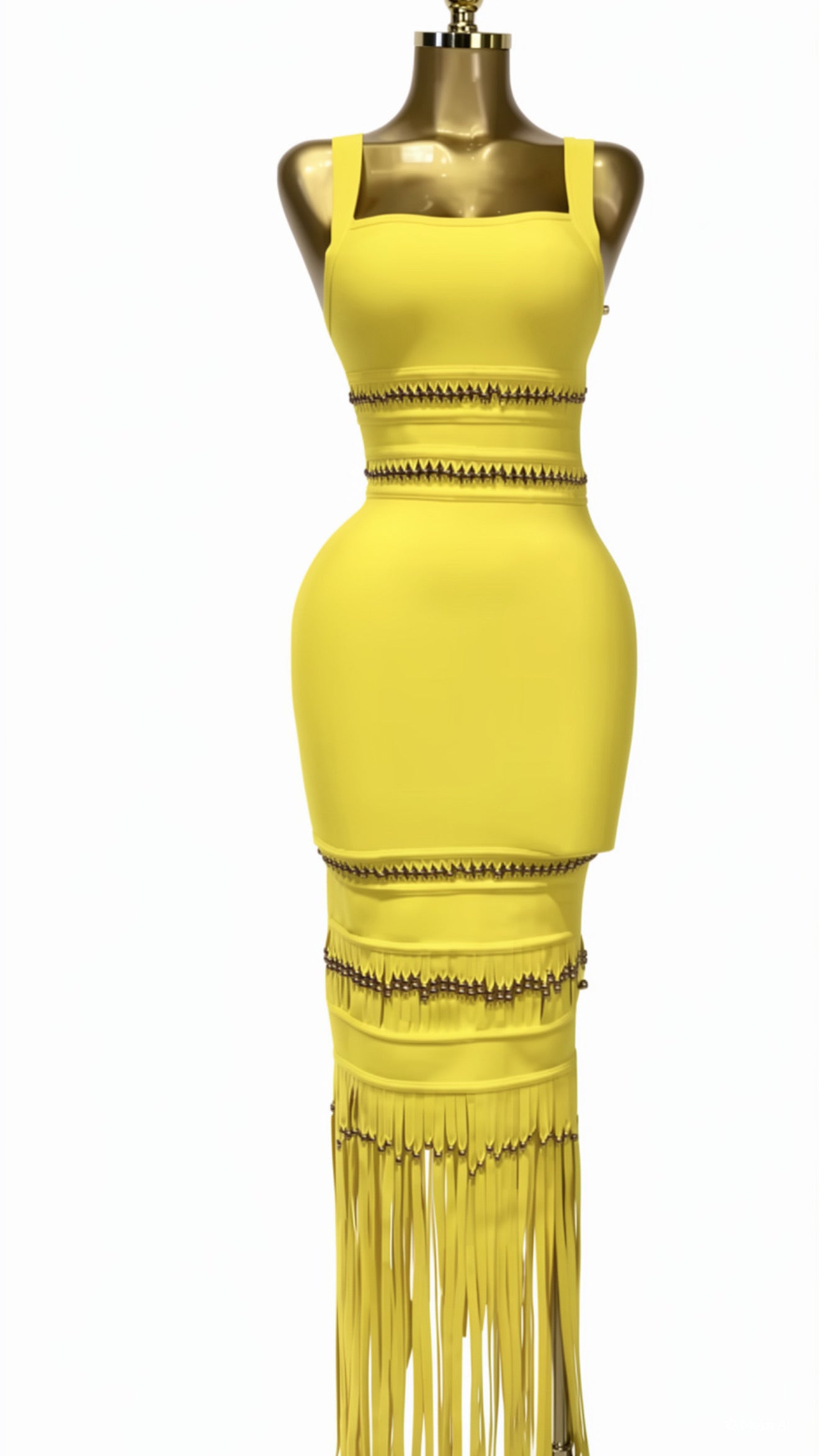 AYLA Tassel Evening Dress