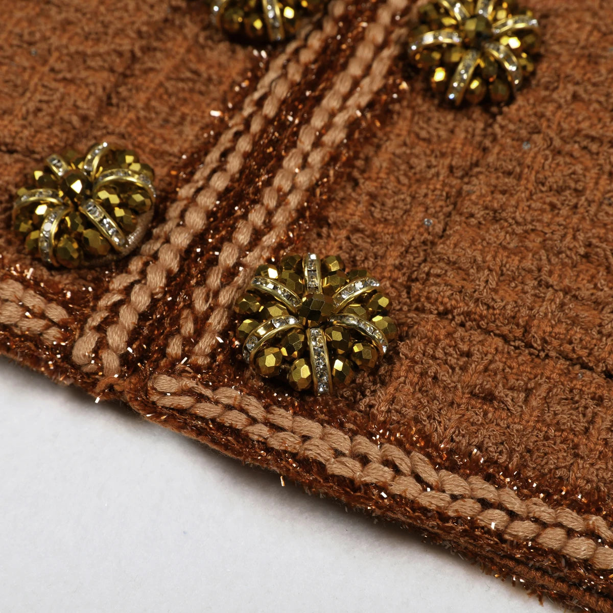 Nomivelle   Knitted Button Cardigan & Short Skirt Set