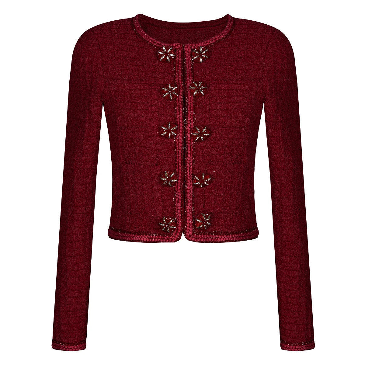 Nomivelle   Knitted Button Cardigan & Short Skirt Set