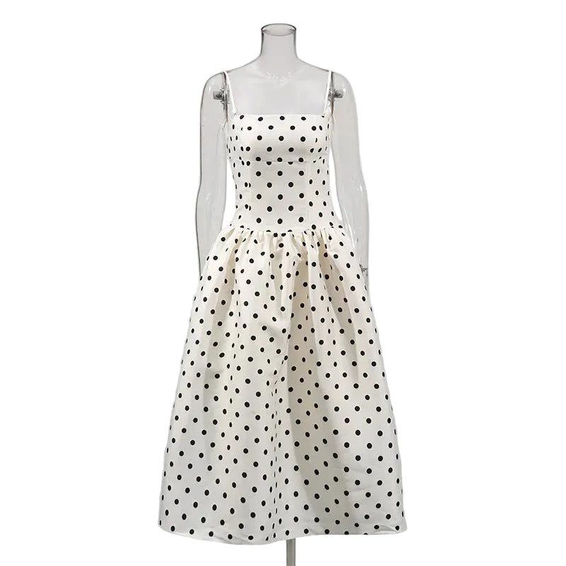 ROSABELLE Polka Dot Dress 🤍