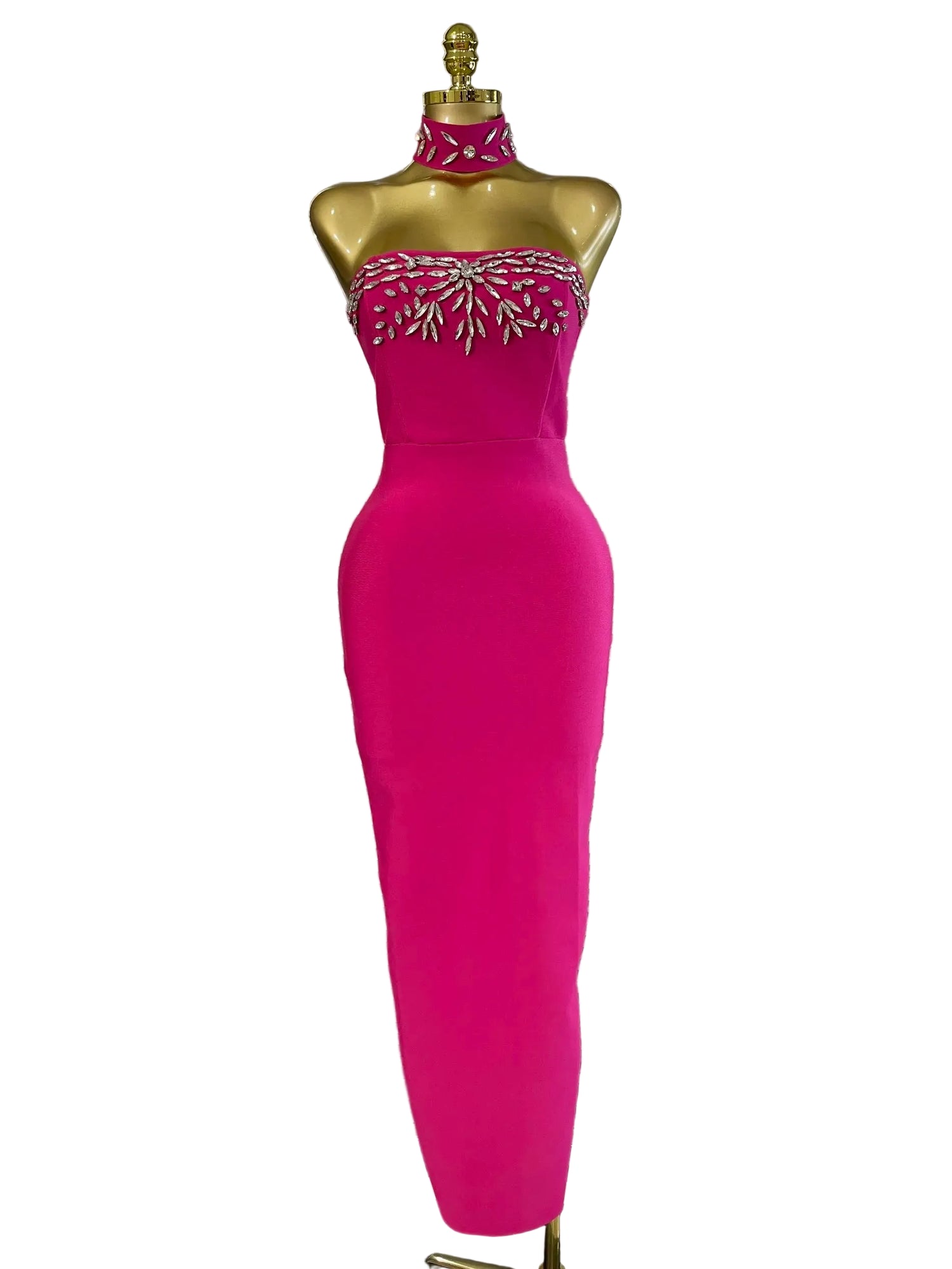 ROSÉVIA Crystal Dress ❤️