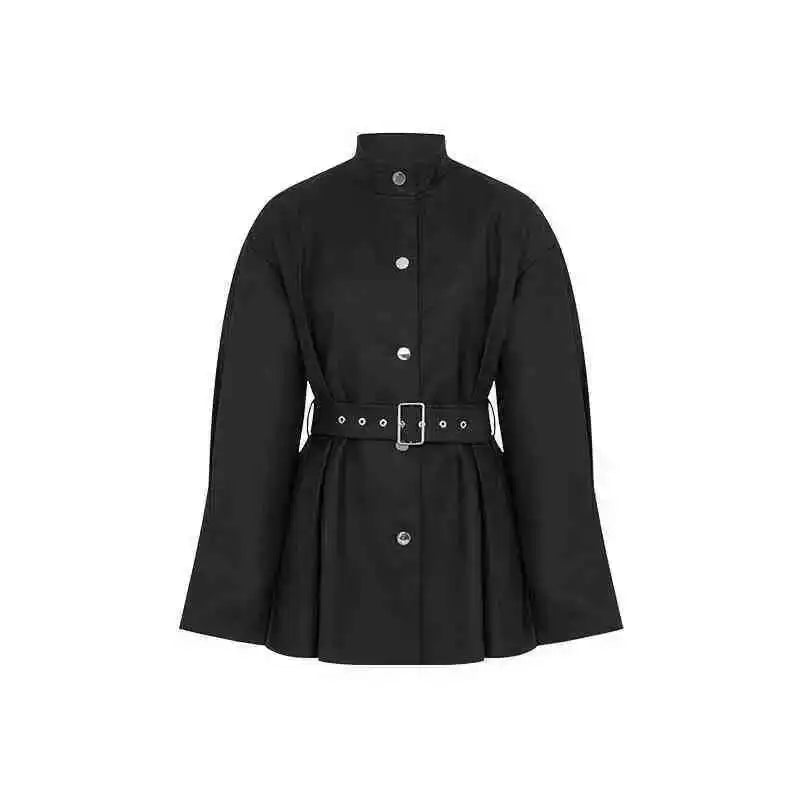 VALENCIA Set — Vintage Lace-Up Trench Ensemble