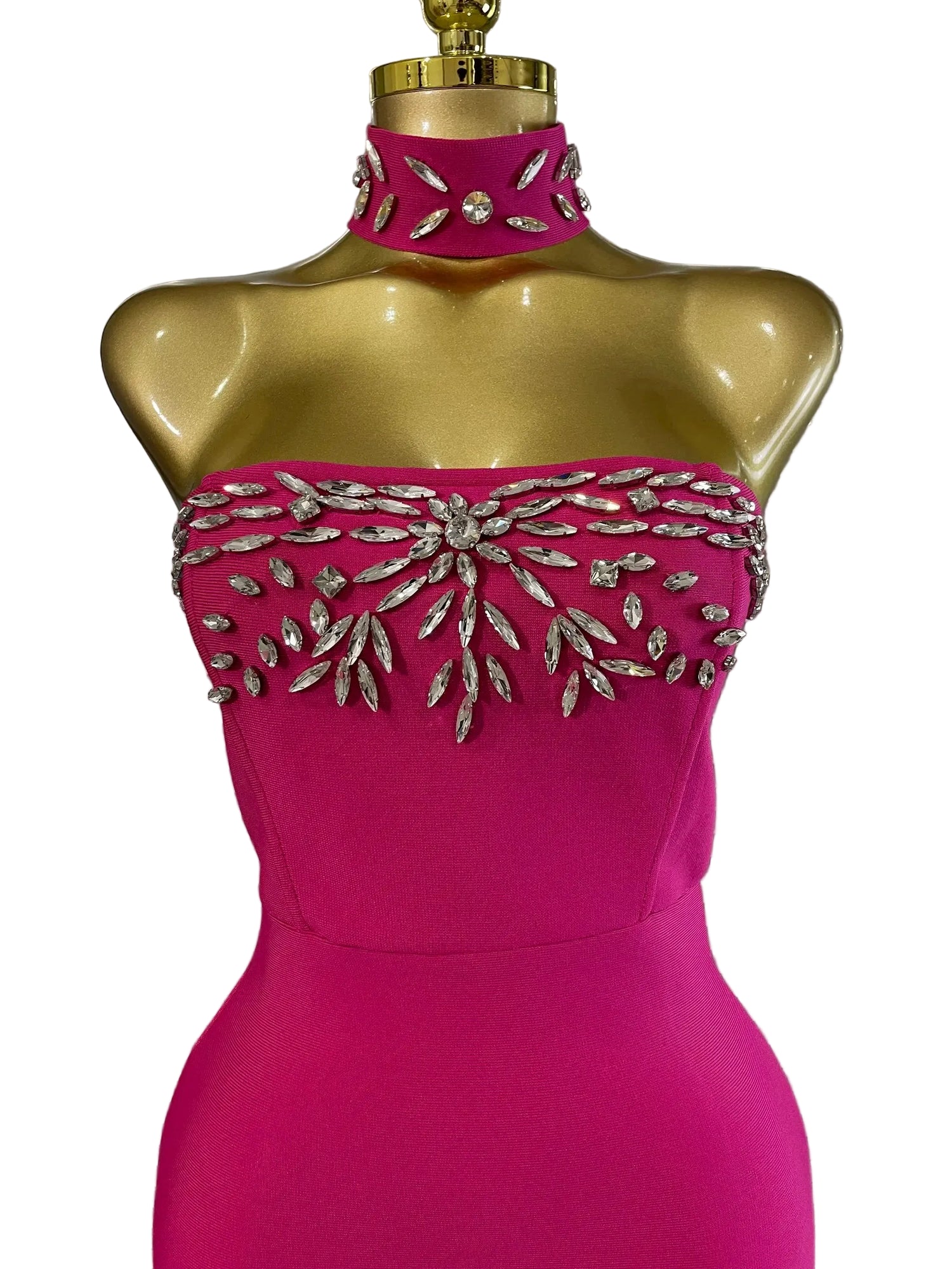 ROSÉVIA Crystal Dress ❤️