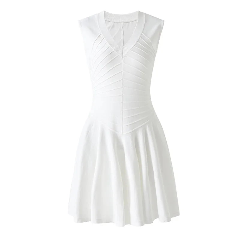 ALVÉRA Knitted Mini Dress
