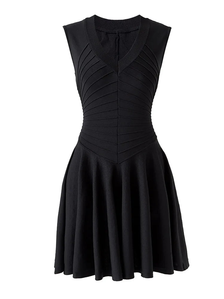 ALVÉRA Knitted Mini Dress