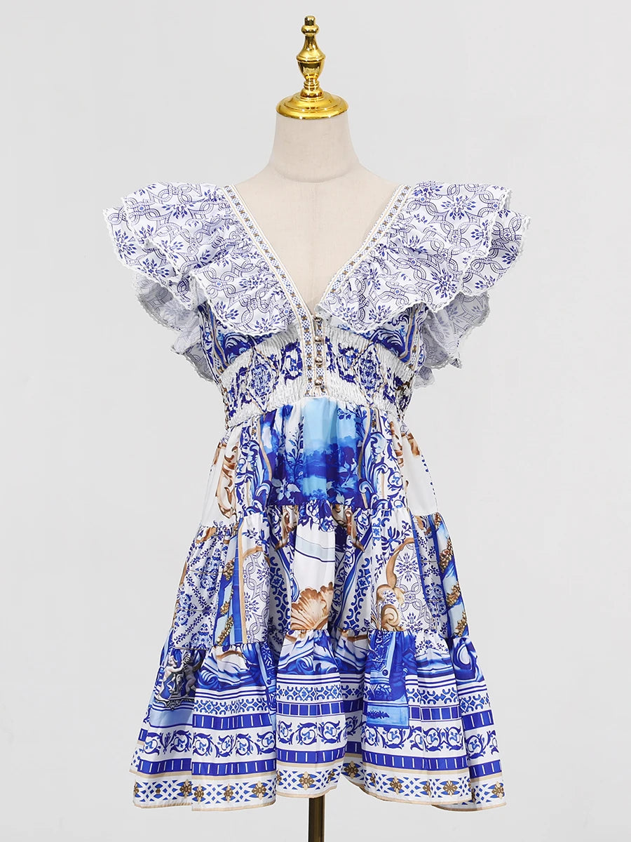 MIRELLE Vintage Mini Dress