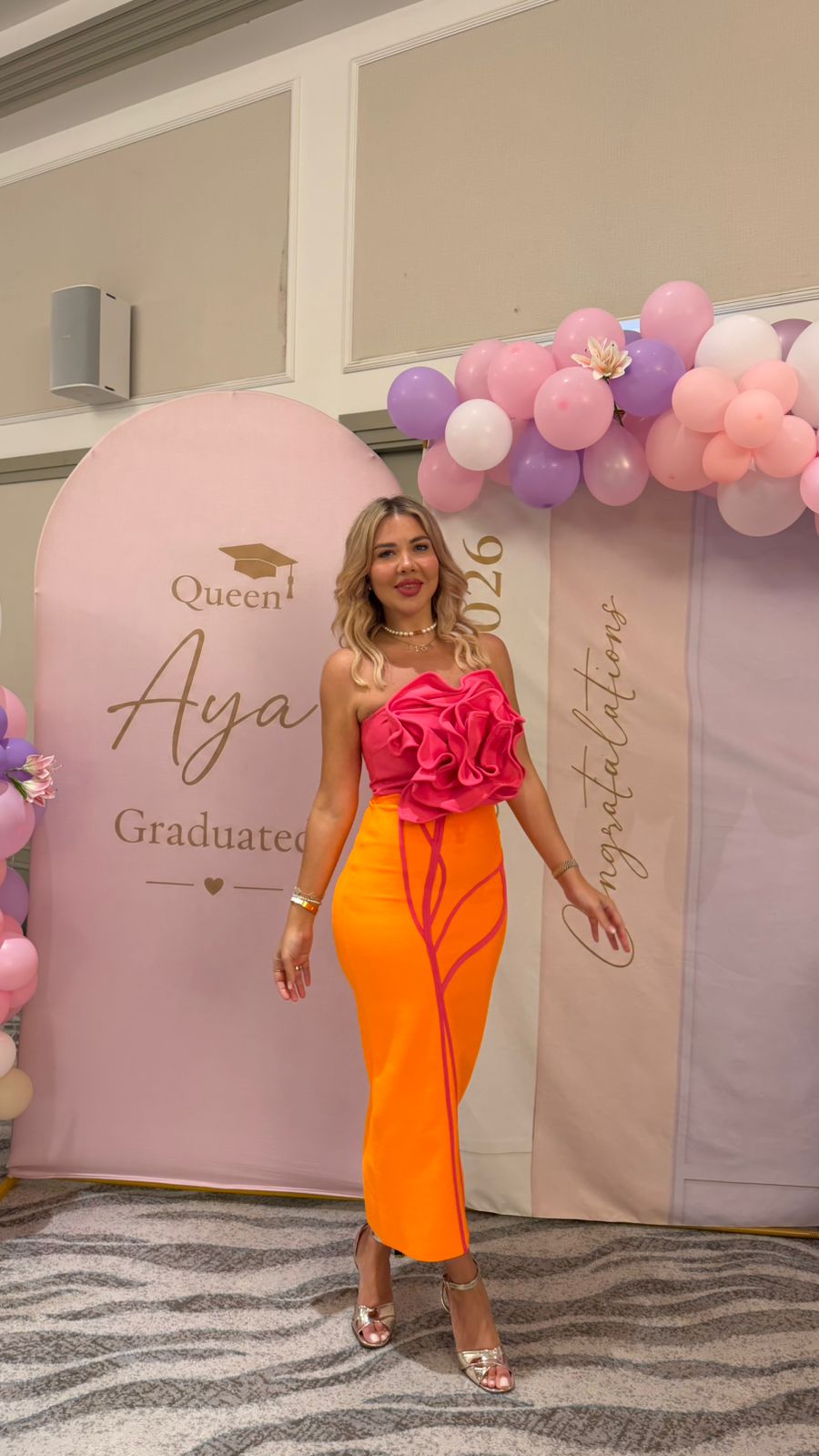 Alaa Floral Bandage Dress