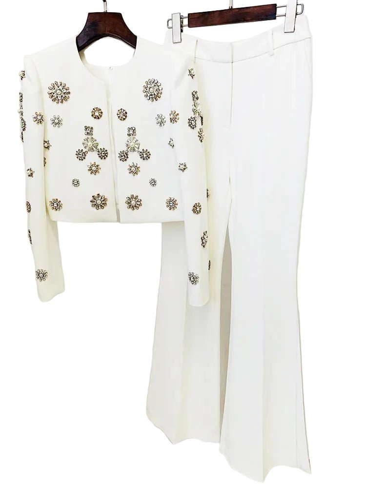 AURELIX Rhinestone Suit Set - Lu Di Lusso