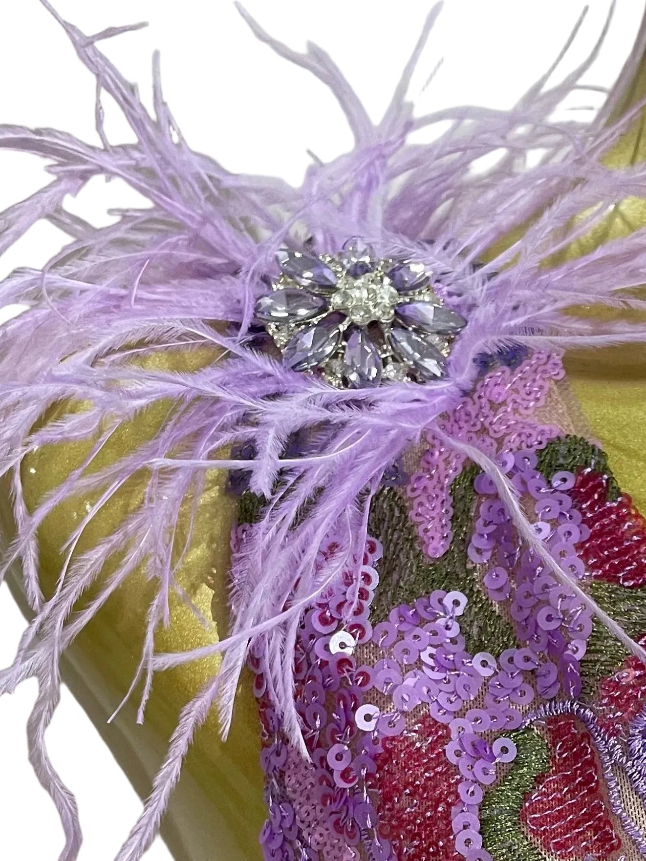 Bana Luxury Sparkly Bandage Jumpsuit – Diamond Feather - Lu Di Lusso