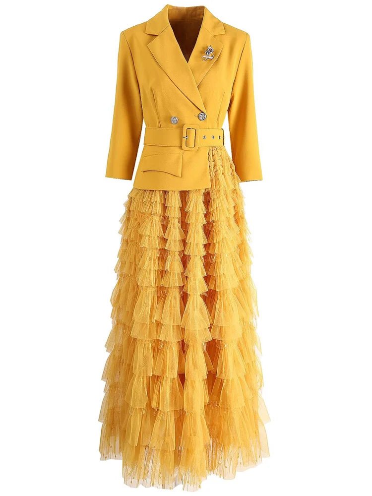 CELERIA Elegant Dress - Lu Di Lusso