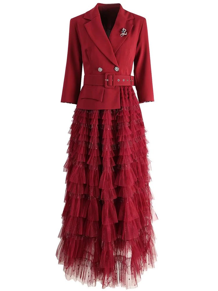 CELERIA Elegant Dress - Lu Di Lusso