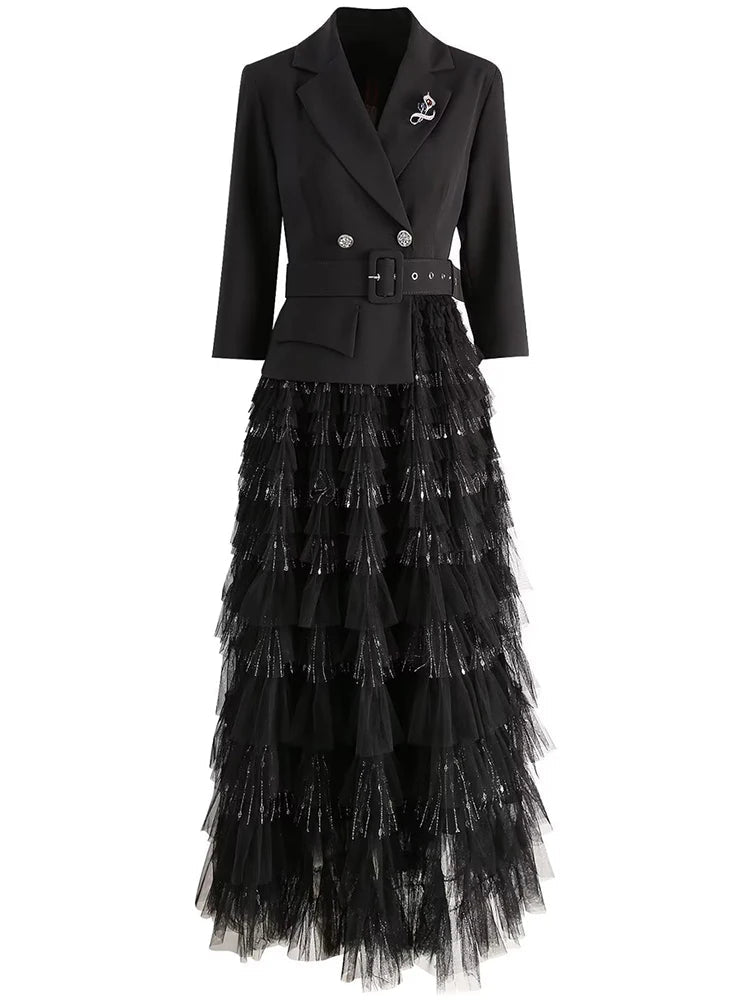 CELERIA Elegant Dress - Lu Di Lusso