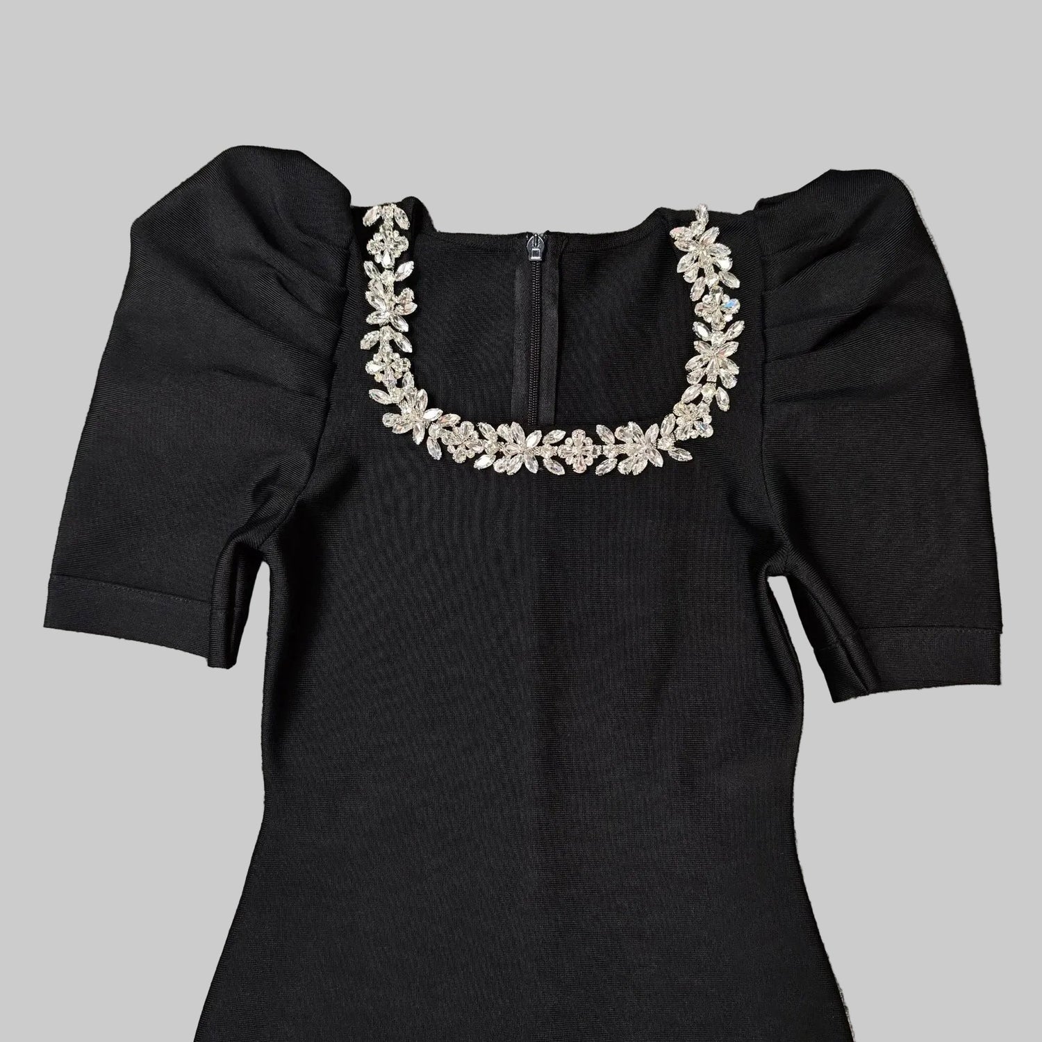 CRYSTABELLE Diamond Bandage Mini Dress - Lu Di Lusso