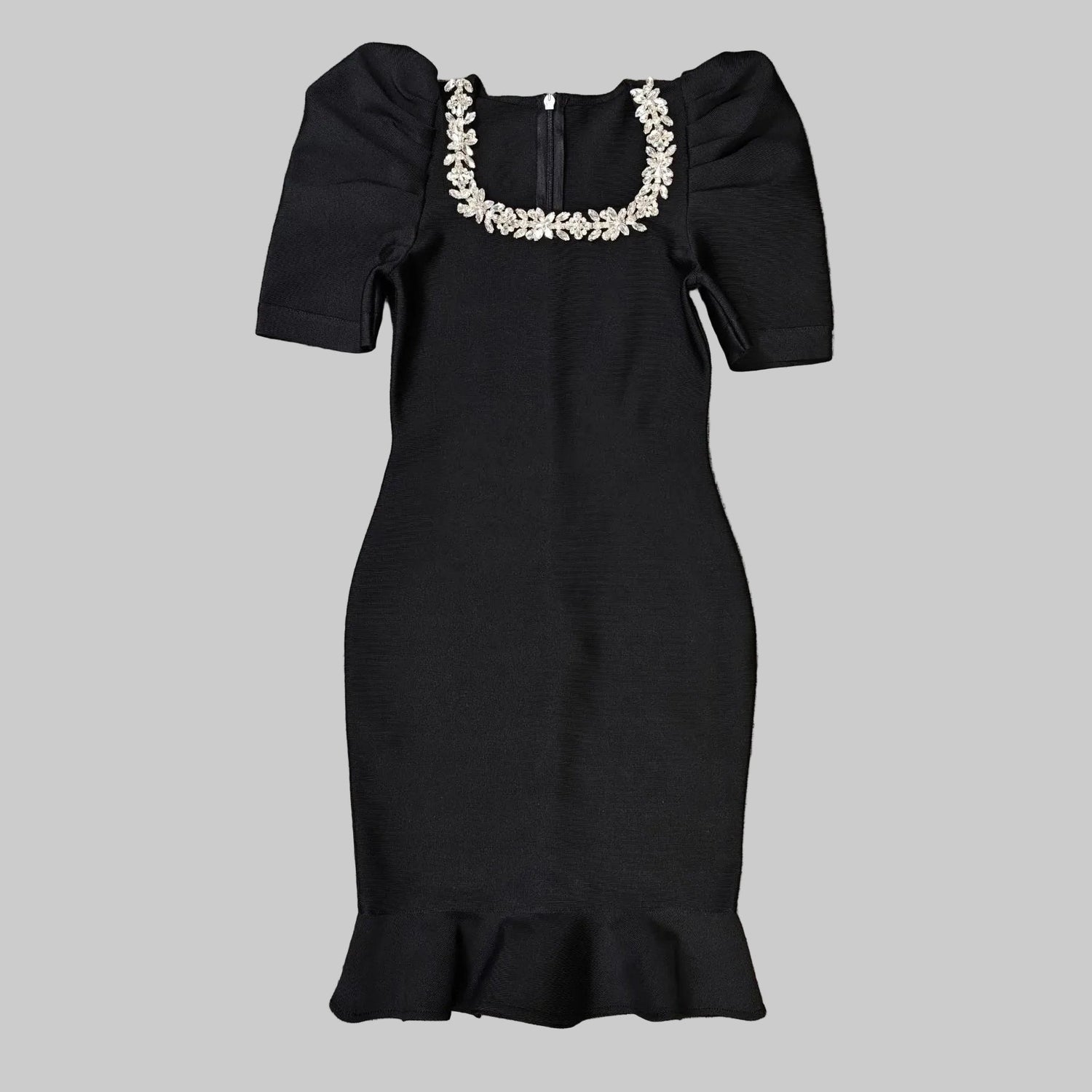 CRYSTABELLE Diamond Bandage Mini Dress - Lu Di Lusso