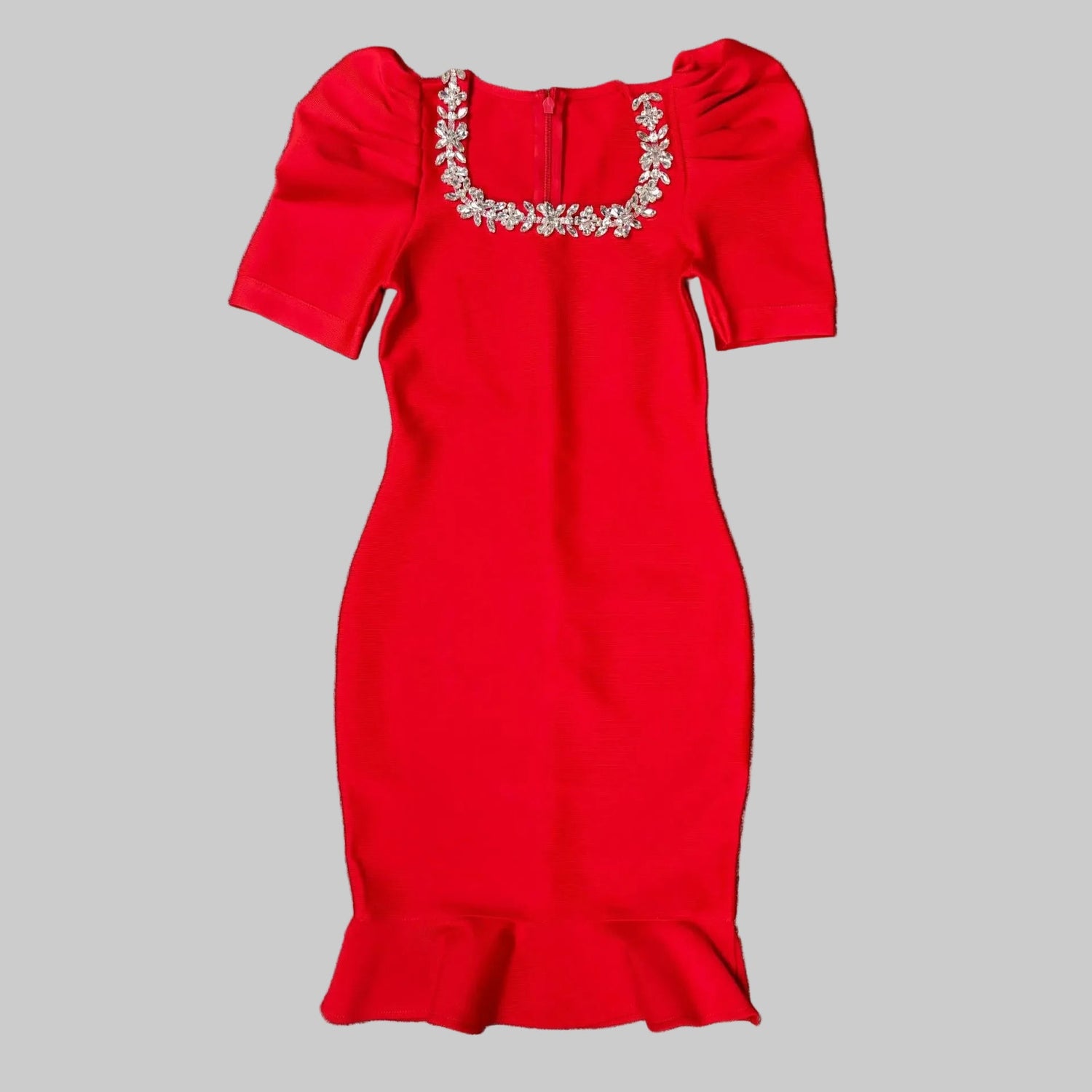 CRYSTABELLE Diamond Bandage Mini Dress - Lu Di Lusso