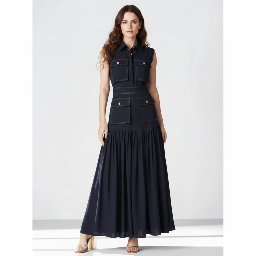 DENEMIA Denim Dress 💙 - Lu Di Lusso