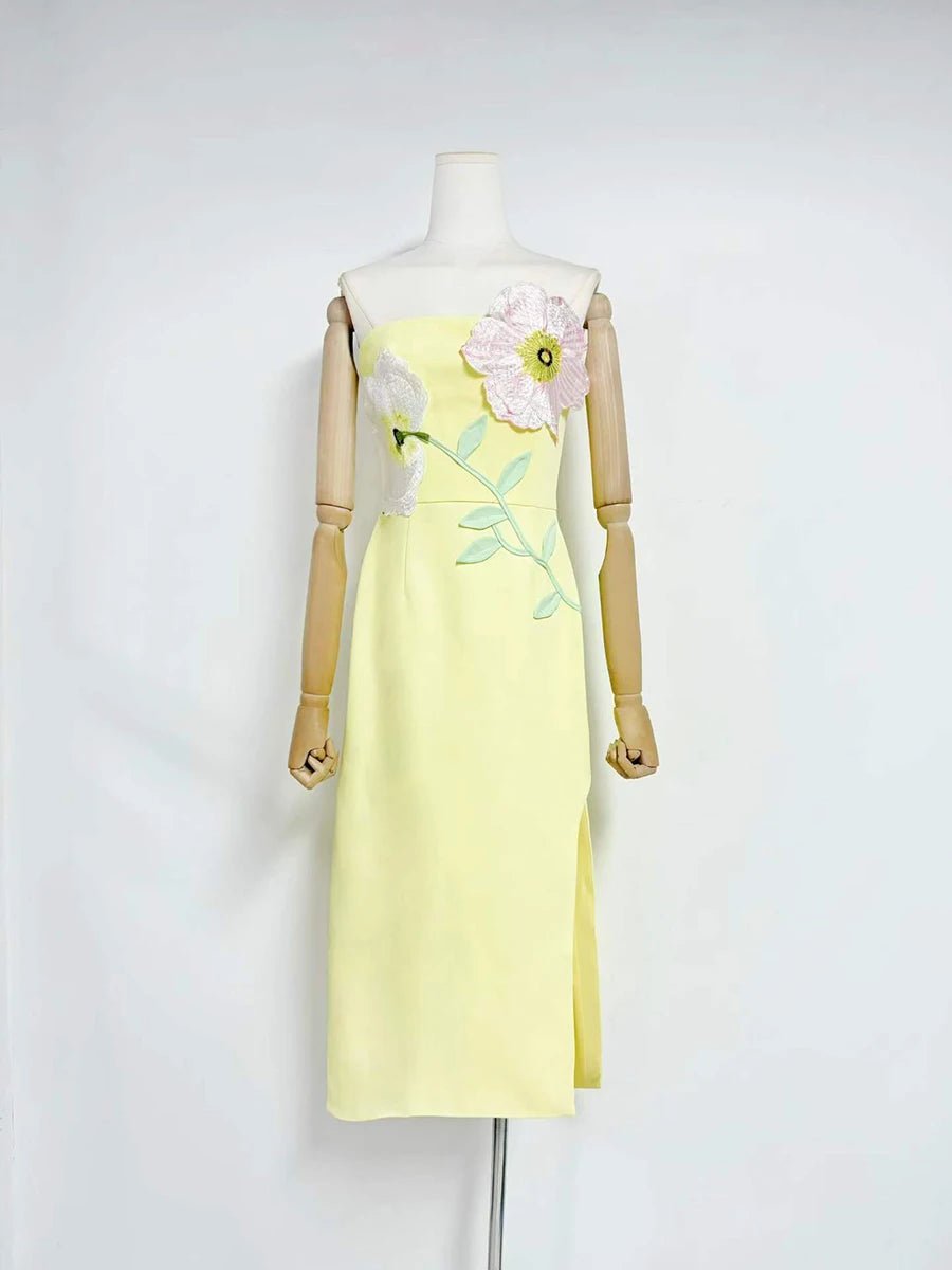ELISARA Midi Dress 🌷 - Lu Di Lusso