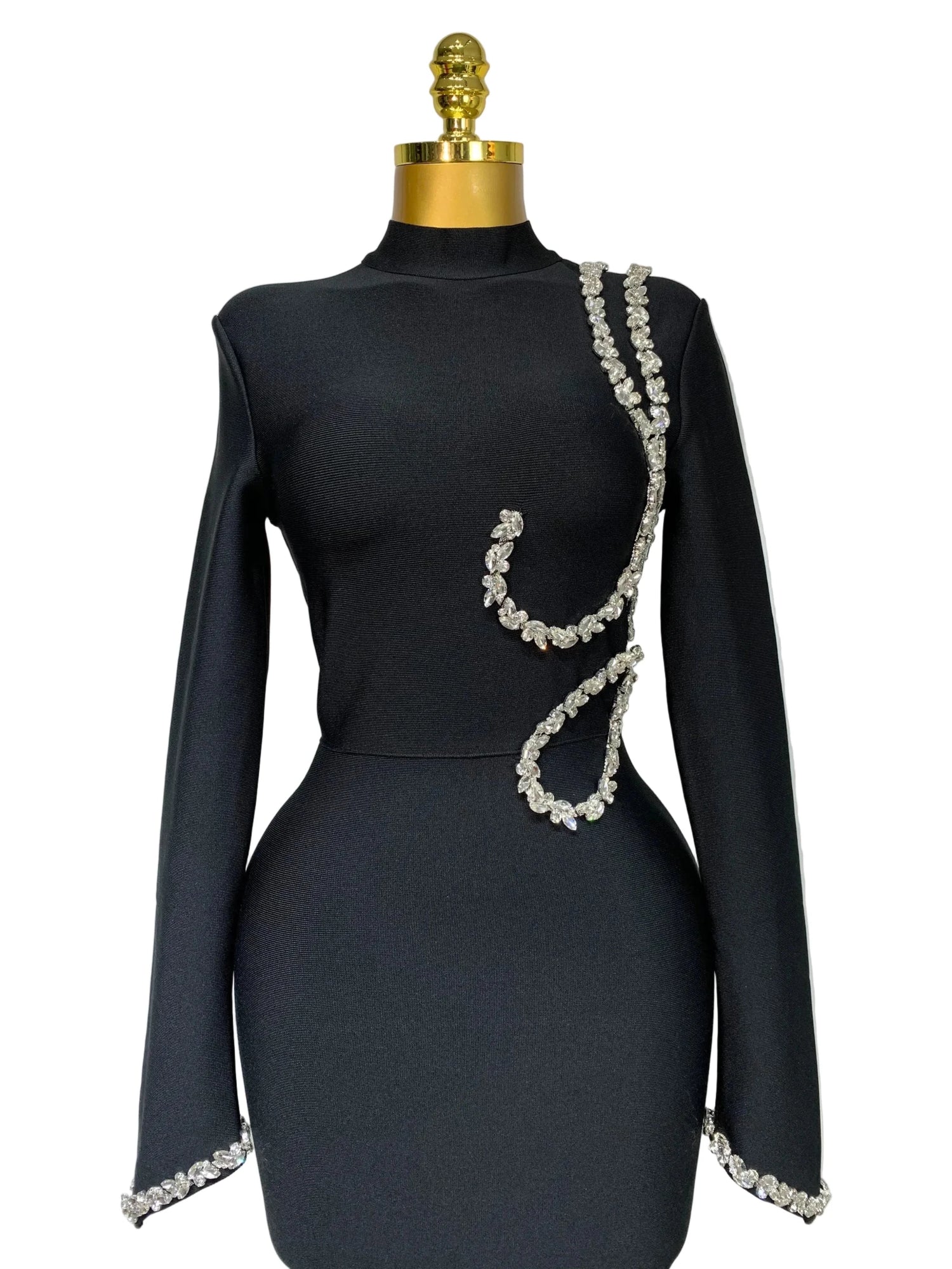 ELIXA Evening Bandage Dress - Lu Di Lusso