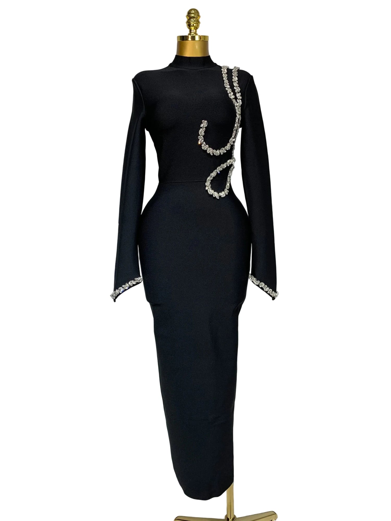 ELIXA Evening Bandage Dress - Lu Di Lusso