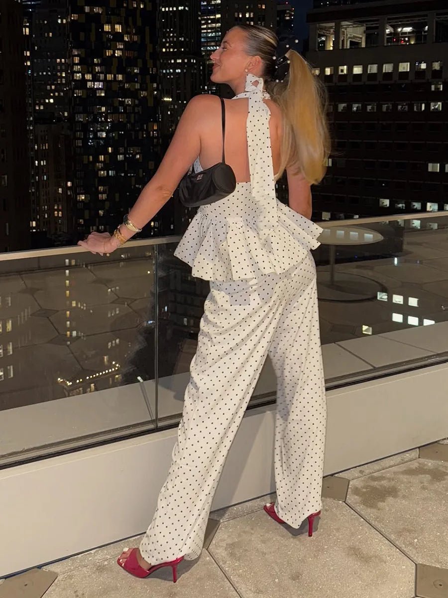ÉLODORA Polka Dot Set - Lu Di Lusso