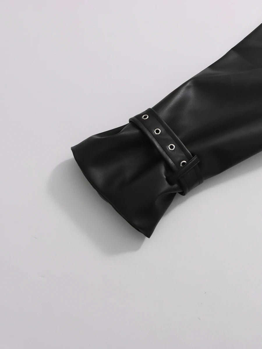 Elvis Colorblock Jacket – Slim Fit Double - Breasted Lapel Coat - Lu Di Lusso