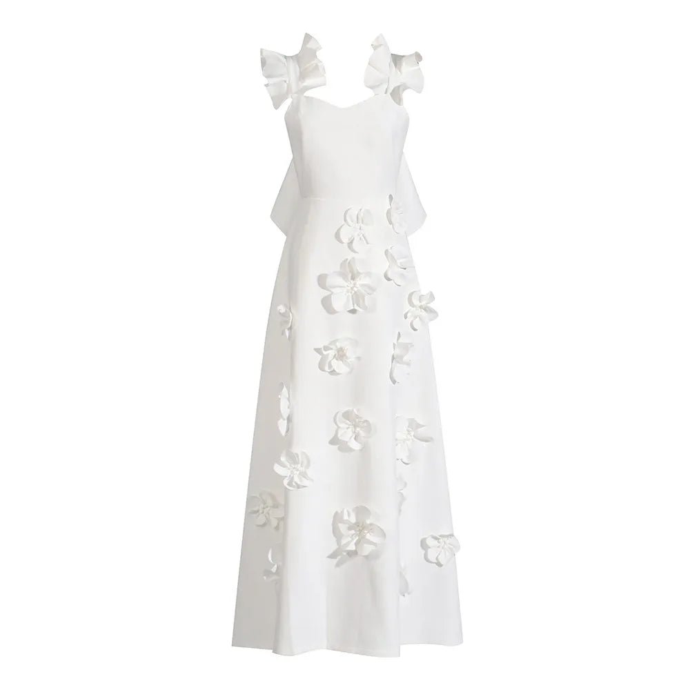 FLORÉNA Floral Maxi Dress - Lu Di Lusso