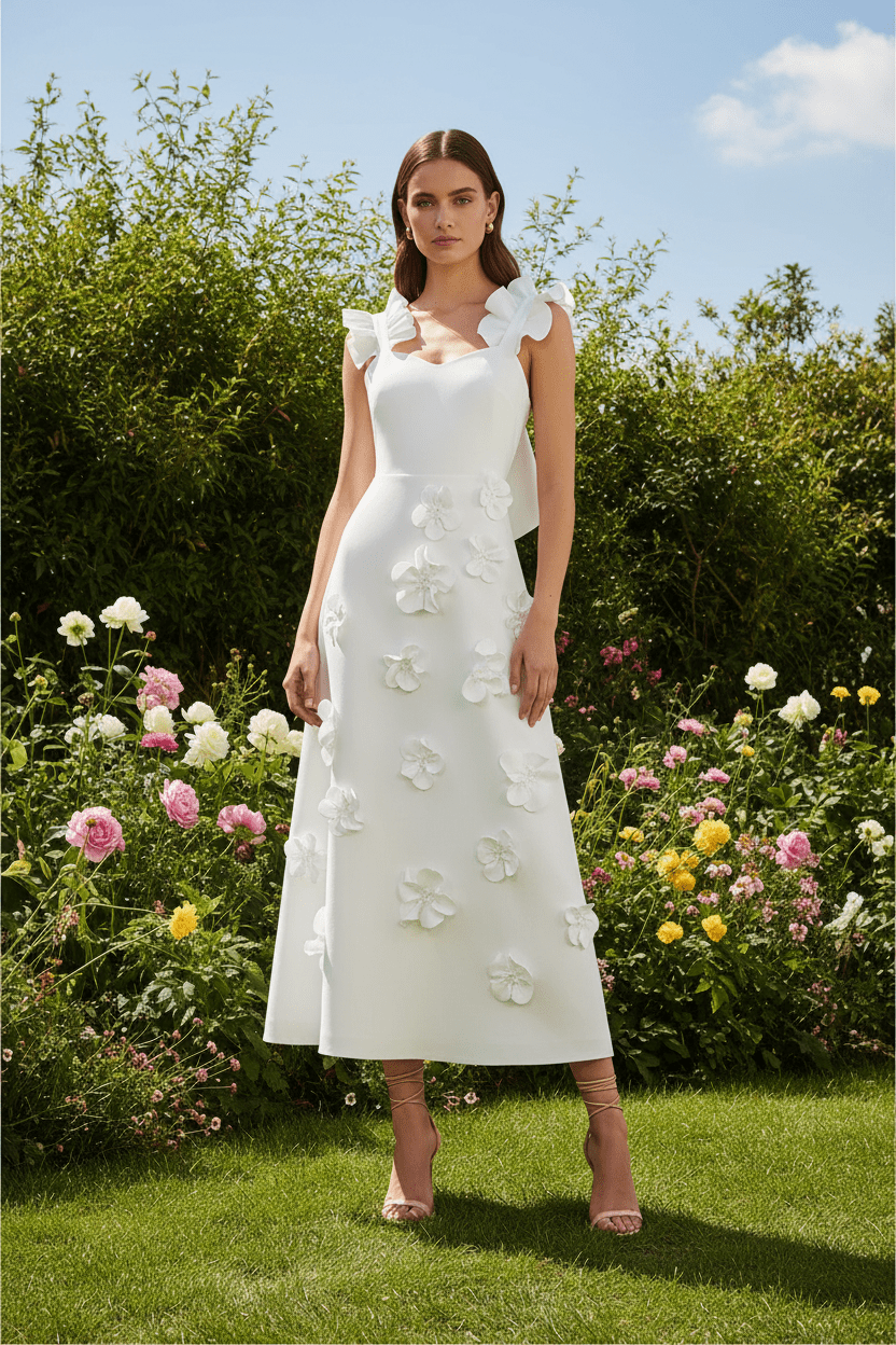 FLORÉNA Floral Maxi Dress - Lu Di Lusso