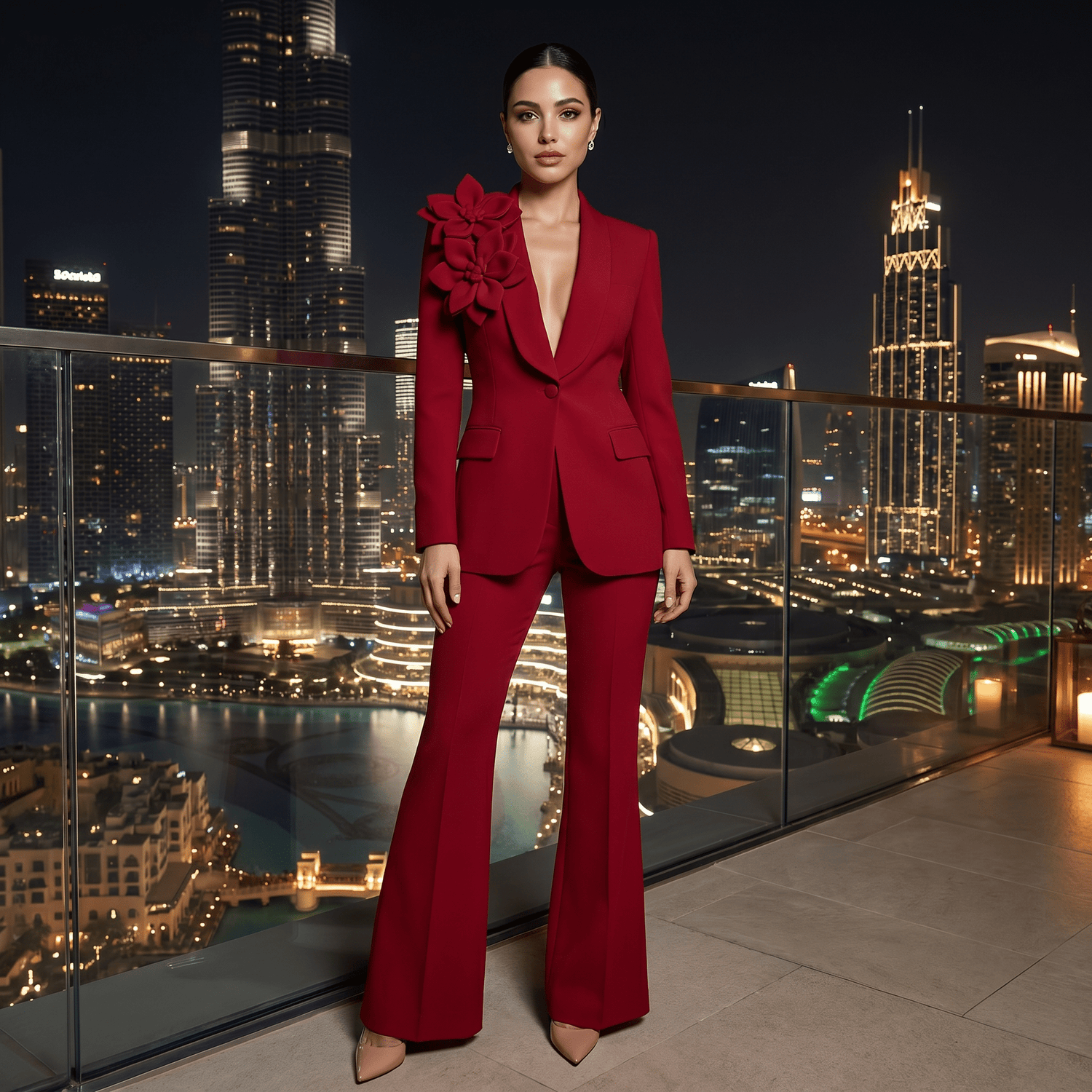 FLORÉVA Floral Suit Set - Lu Di Lusso