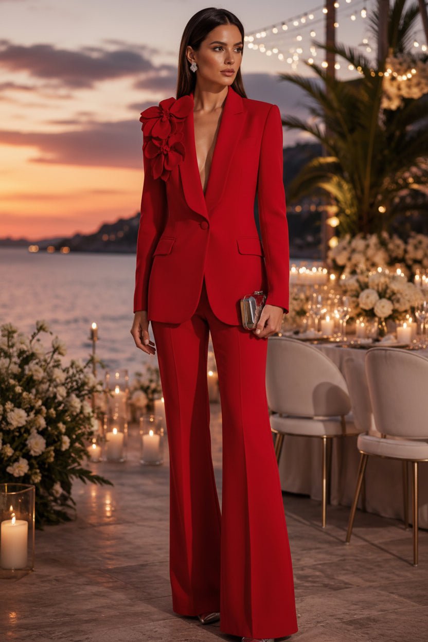 FLORÉVA Floral Suit Set - Lu Di Lusso