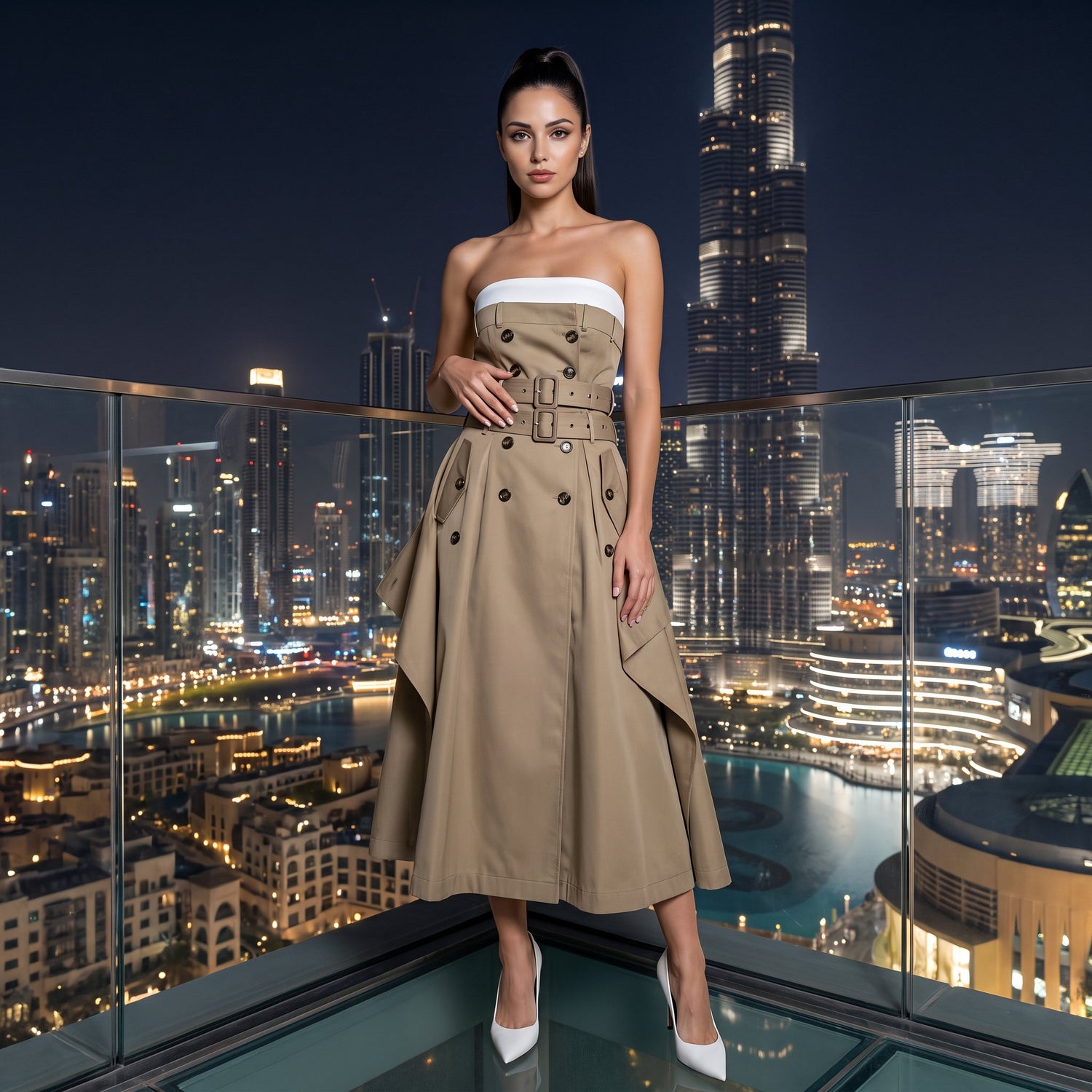 LAMA Elegant Dress - Lu Di Lusso