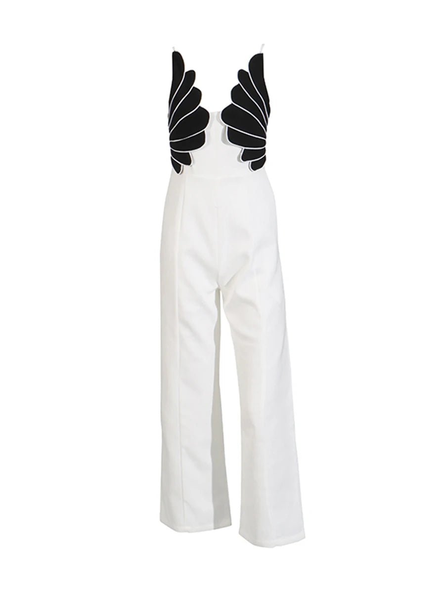 Liora slimming, sleeveless jumpsuit - Lu Di Lusso