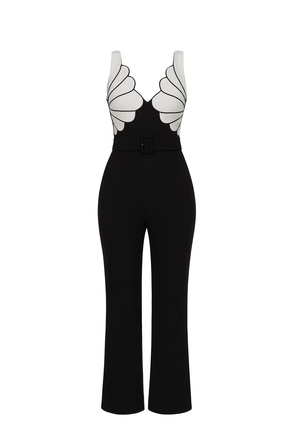 Liora slimming, sleeveless jumpsuit - Lu Di Lusso