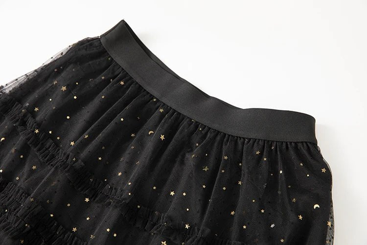 Ludinoir Elegant Women's Sequin Blazer & Ruffle Skirt Set - Lu Di Lusso
