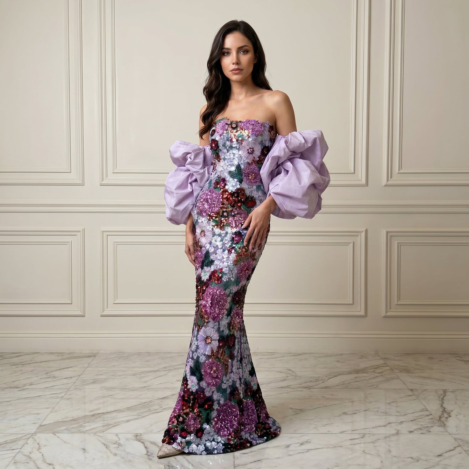 LUXORA Luxury Maxi Dress - Lu Di Lusso