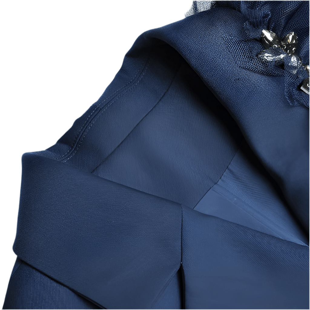 Navyra Elegant blazer and skirt set. - Lu Di Lusso