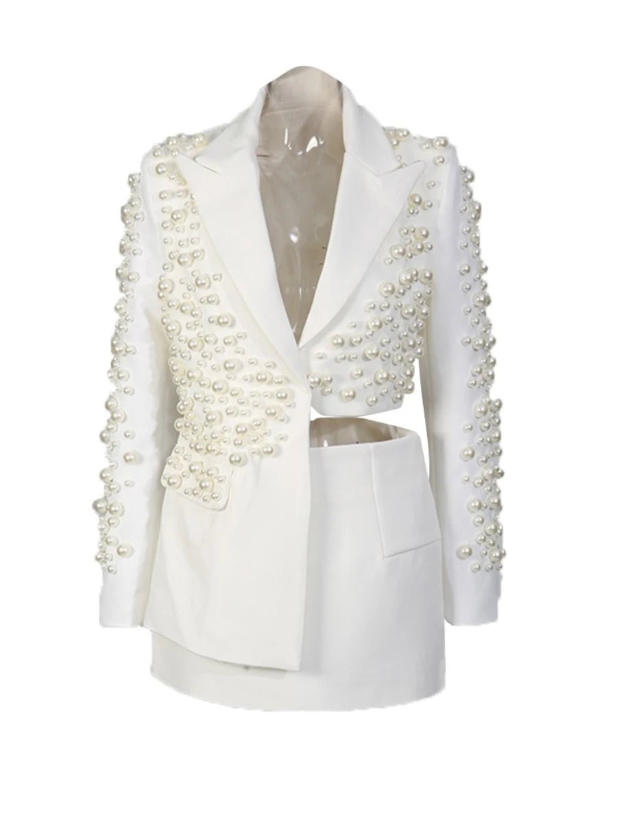 Pearlata Pearl Two - Piece Skirt Set - Lu Di Lusso