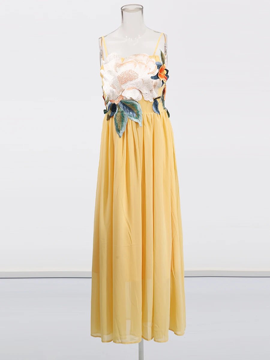 Primara spring maxi dress - Lu Di Lusso