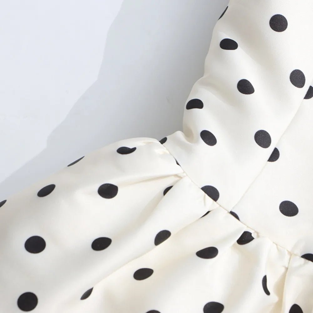 ROSABELLE Polka Dot Dress 🤍 - Lu Di Lusso