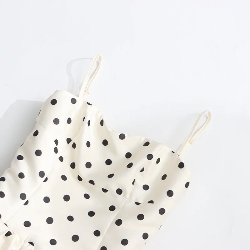 ROSABELLE Polka Dot Dress 🤍 - Lu Di Lusso
