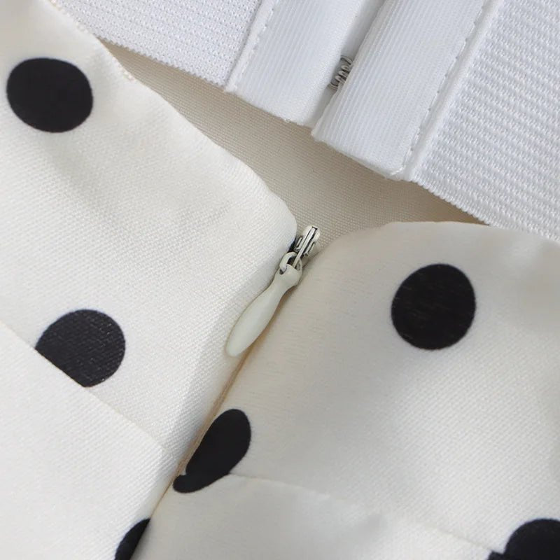 ROSABELLE Polka Dot Dress 🤍 - Lu Di Lusso