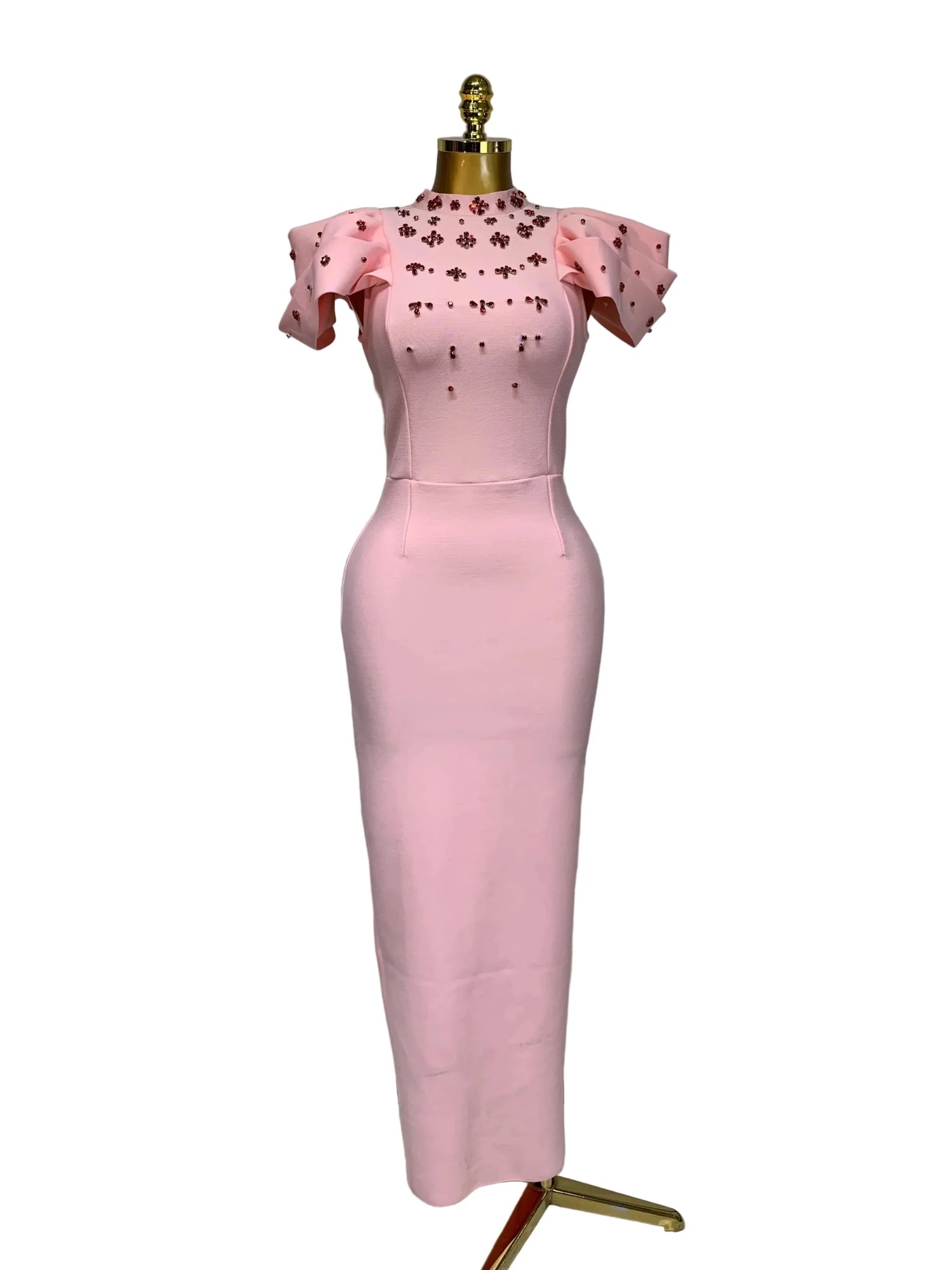 ROSALYX Evening Bandage Dress - Lu Di Lusso