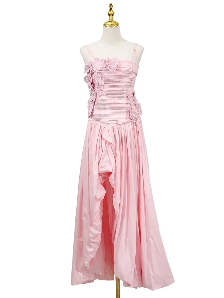 ROSÉLIA Romantic Maxi Dress 🌸 - Lu Di Lusso