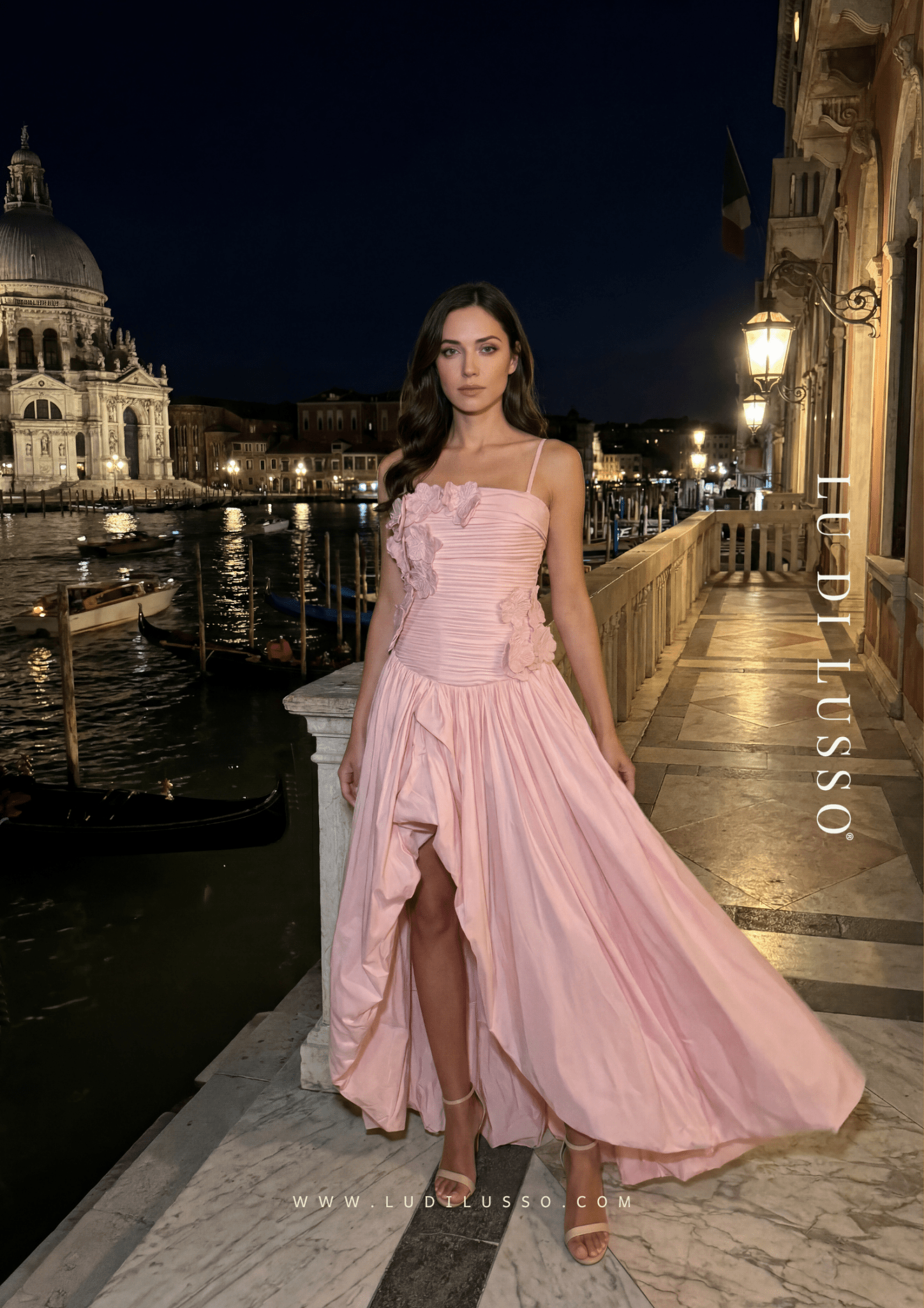 ROSÉLIA Romantic Maxi Dress 🌸 - Lu Di Lusso