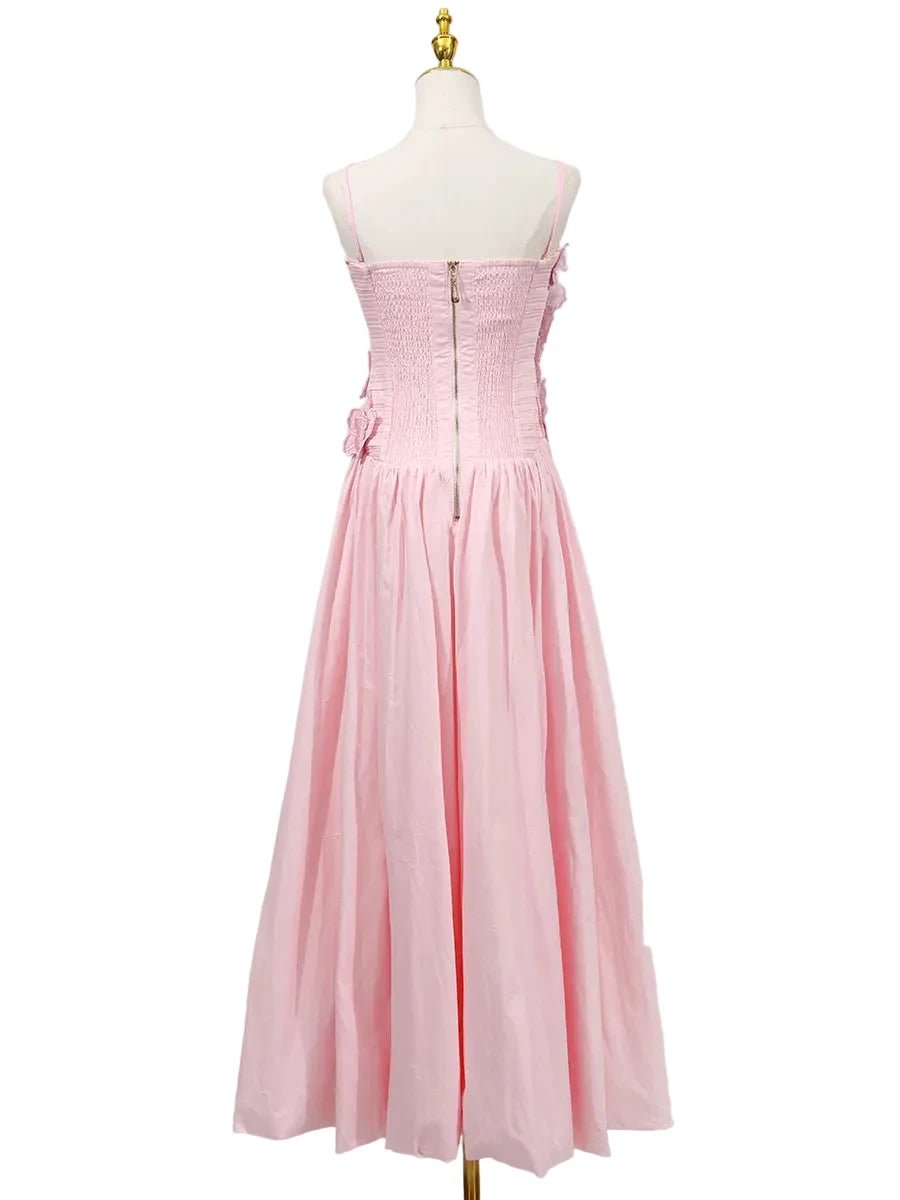 ROSÉLIA Romantic Maxi Dress 🌸 - Lu Di Lusso