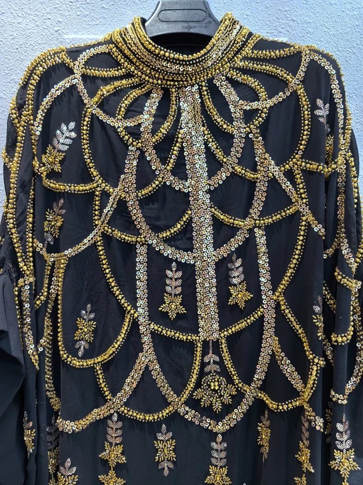 Selora Sequin Evening Dress - Lu Di Lusso