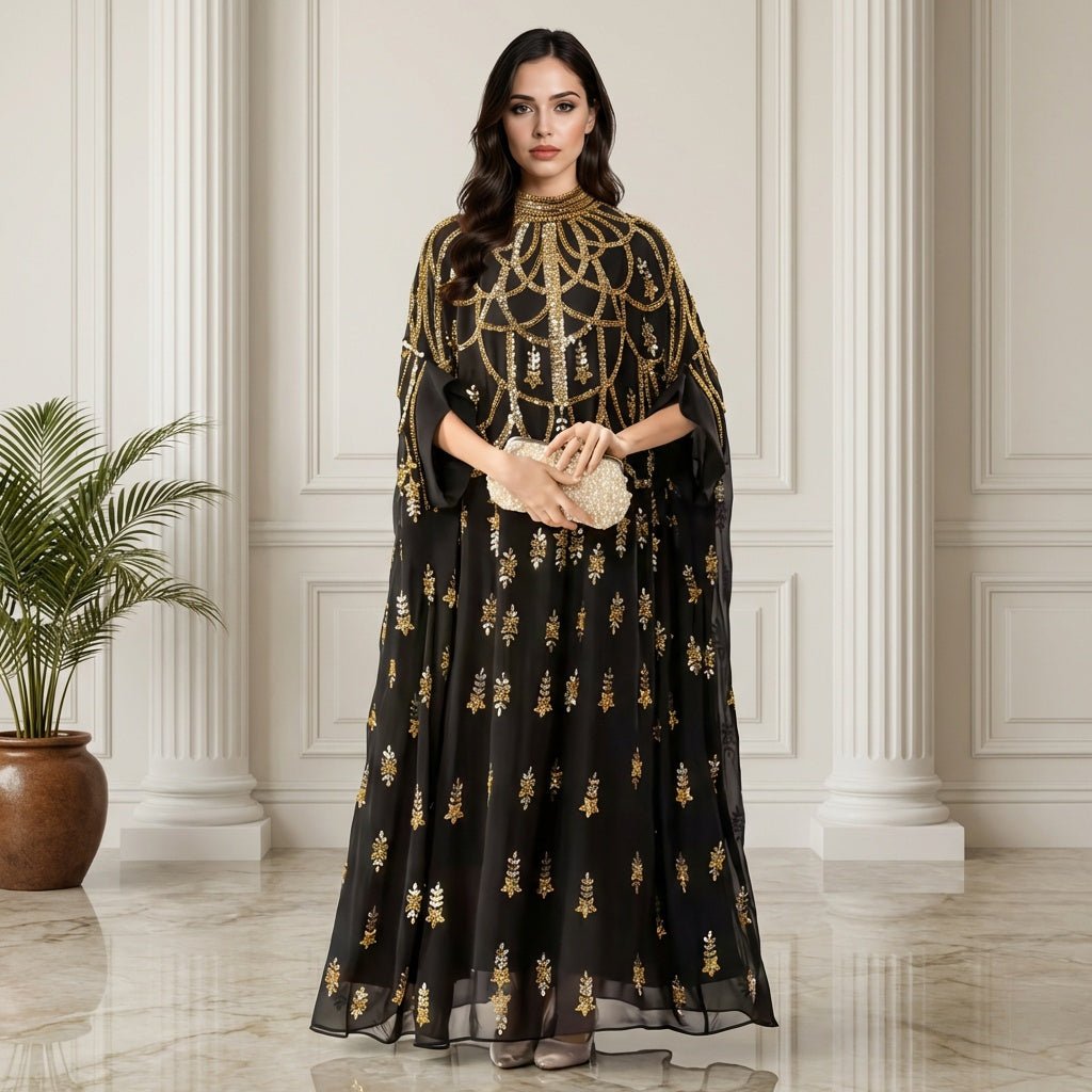 Selora Sequin Evening Dress - Lu Di Lusso