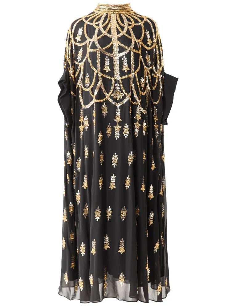 Selora Sequin Evening Dress - Lu Di Lusso