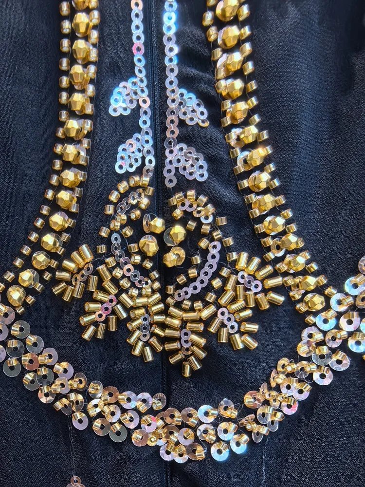 Selora Sequin Evening Dress - Lu Di Lusso