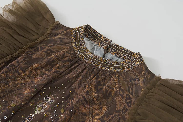 SERAPHINA Vintage Maxi Dress ✨ - Lu Di Lusso